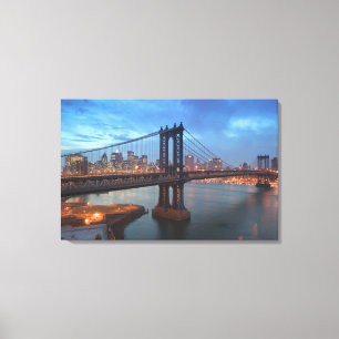 USA, New York, New York City, Manhattan: 18 Canvas Print