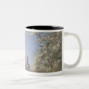 USA, New York, New York City, Manhattan: 19 Two-Tone Coffee Mug