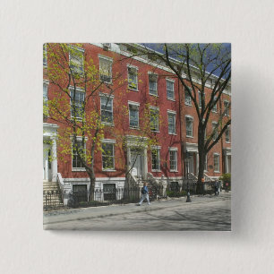 USA, New York, New York City, Manhattan: 25 15 Cm Square Badge