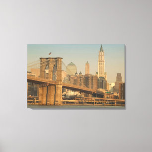 USA, New York, New York City, Manhattan: Canvas Print