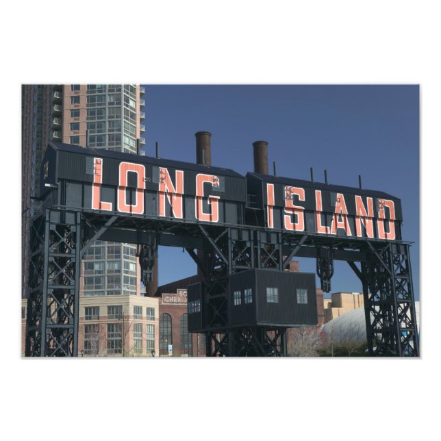 USA, New York, New York City, Queens: Long Photo Print (Front)