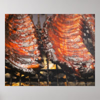 USA, New York, New York City, Spareribs on