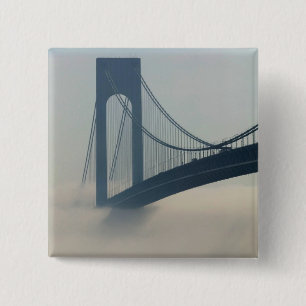 USA, New York, New York City, Staten Island: 15 Cm Square Badge