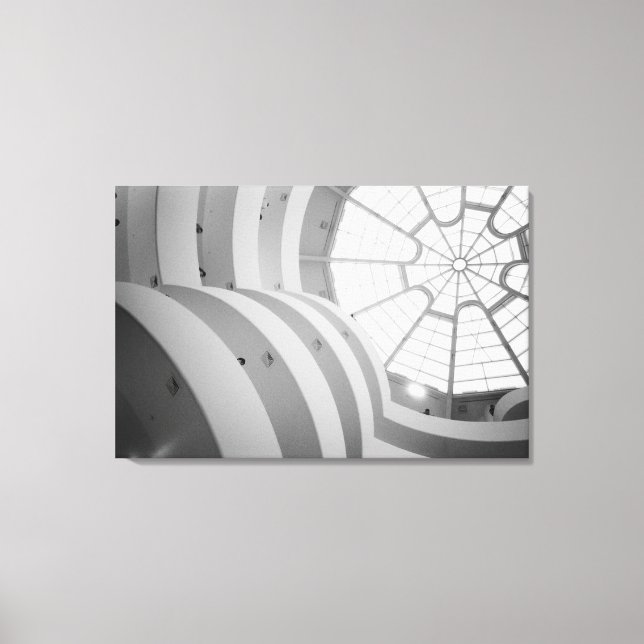 USA, New York, New York City: The Guggenheim 3 Canvas Print (Front)