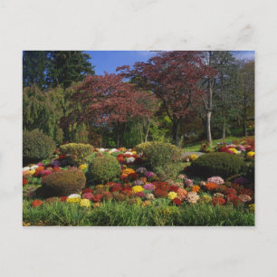 USA, New York, Saugerties, Seamon Park. Autumn Postcard