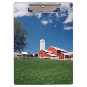 USA, New York, Sharon Springs, Farm Clipboard
