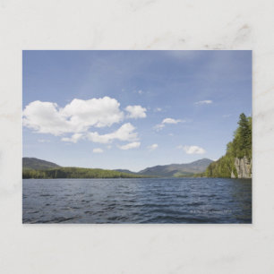 USA, New York State, Adirondack Mountains, Lake 2 Postcard