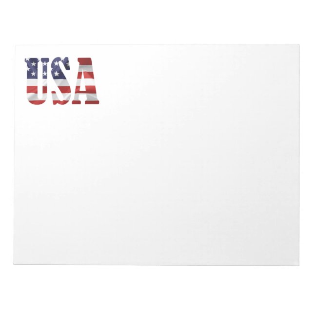 USA NOTEPAD (Front)