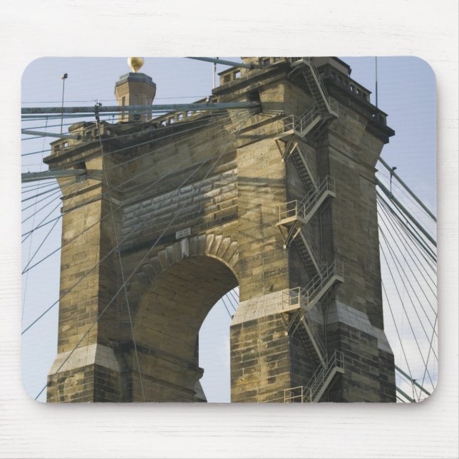 USA, Ohio, Cincinnati: Roebling Suspension Mouse Pad (Front)