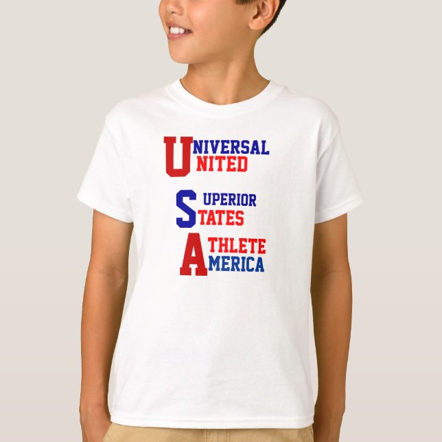 Usa Olympics t-shirts (Front)