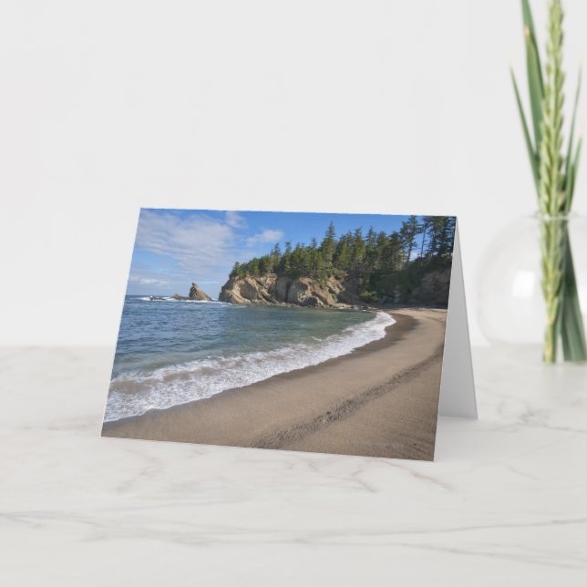 USA, Oregon, coastline Card (Front)