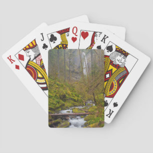 USA, Oregon, Columbia Gorge Playing Cards