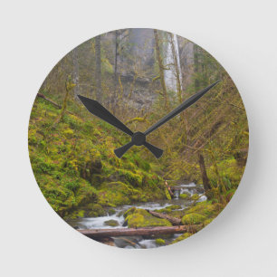 USA, Oregon, Columbia Gorge Round Clock