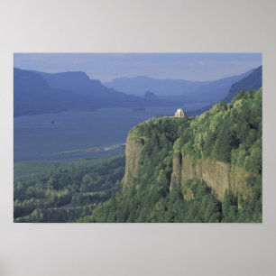 USA, Oregon, Columbia River Gorge NSA. View of Poster