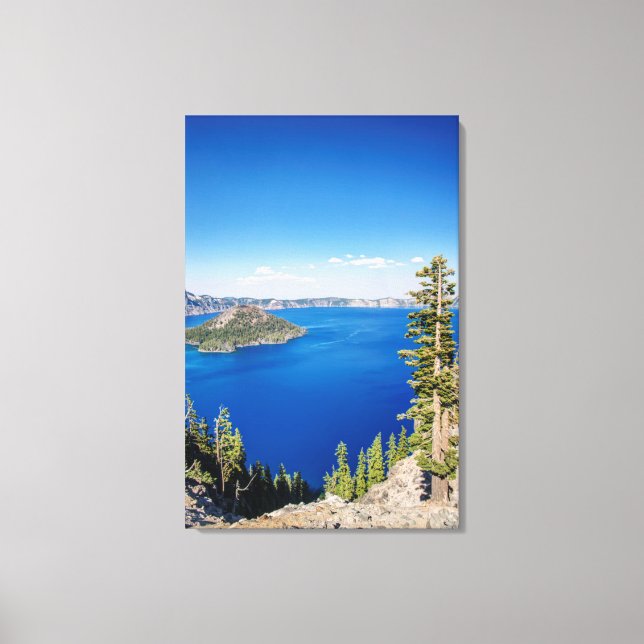 USA, Oregon, Crater Lake National Park 2 Canvas Print (Front)
