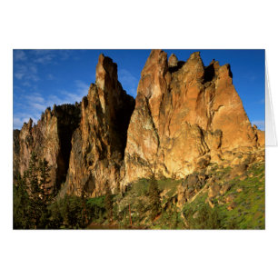 USA, Oregon, Granite Cliffs At Smith Rock State