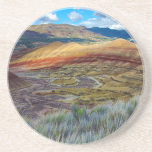 USA, Oregon. Landscape Of The Painted Hills Coaster