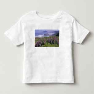 USA, Oregon, Nesika Beach. Lupine and Oregon Toddler T-Shirt