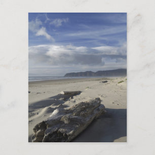 USA, Oregon, Sand Dunes and Ocean, Pacific City Postcard