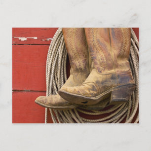 USA, Oregon, Seneca, Ponderosa Ranch. Close-up Postcard