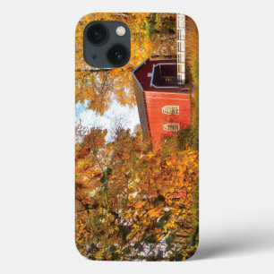 USA, Oregon. Shimanek Covered Bridge In Morning iPhone 13 Case