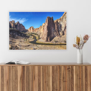 USA, Oregon, Smith Rock State Park Canvas Print
