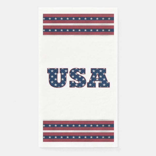 USA Paper Napkin (Front)