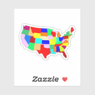 USA Patchwork Map