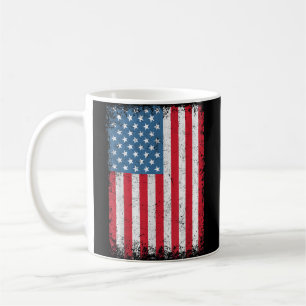 USA Patriotic American Flag For Men Women Kids Boy Coffee Mug