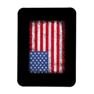 USA Patriotic American Flag For Men Women Kids Boy Magnet