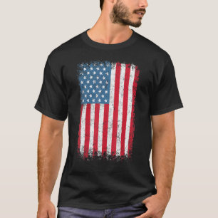 Usa Patriotic American Flag For Men Women Kids Boy T-Shirt