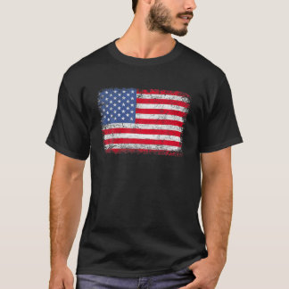 USA Patriotic American Flag For Men Women Kids Boy T-Shirt