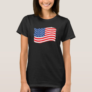 USA Patriotic American Flag For Men Women Kids Boy T-Shirt