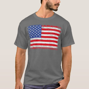 USA Patriotic American Flag For Men Women Kids Boy T-Shirt