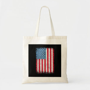 USA Patriotic American Flag For Men Women Kids Boy Tote Bag