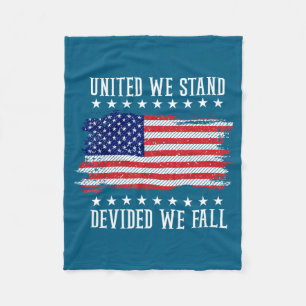 Usa patriotic - american flag freedom - pride fleece blanket