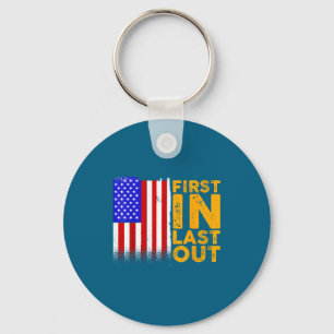 Usa patriotic - american flag freedom - pride key ring