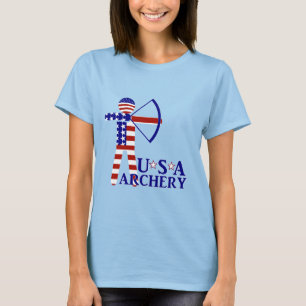 USA Patriotic ARCHERY  T-Shirt