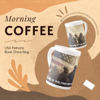 USA Patriotic Bone China Mug