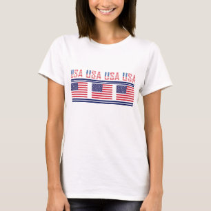 USA Patriotic Flag, United States Of America T-Shirt