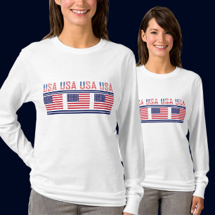 USA Patriotic Flag, United States Of America T-Shirt
