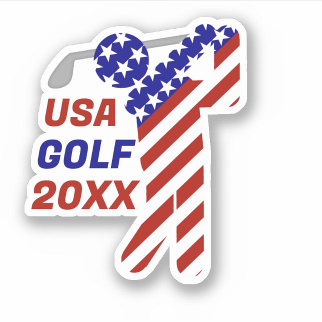 USA Patriotic MEN'S GOLF (Front)