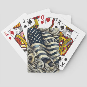 USA Patriotic Pride Playing Cards