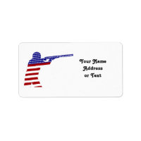 USA Patriotic Rifle Shooting