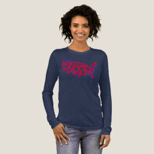 USA Patriotic T-Shirt Tri-Blend Shirt