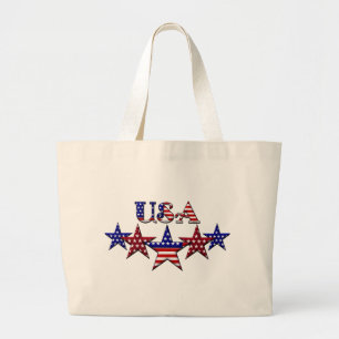 USA Patriotic tote bag