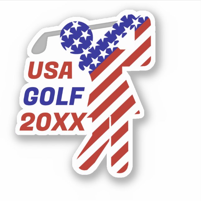USA Patriotic WOMEN'S GOLF (Front)