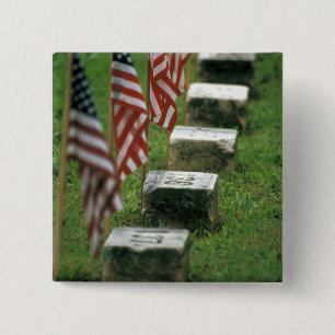 USA, Pennsylvania, Gettysburg. Civil war 15 Cm Square Badge