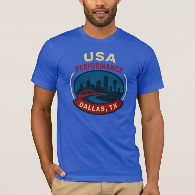 USA Performance Dallas T-Shirt (Front)