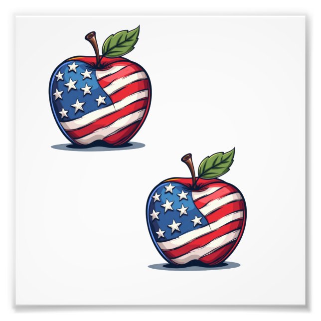 Usa Photo Print (Front)